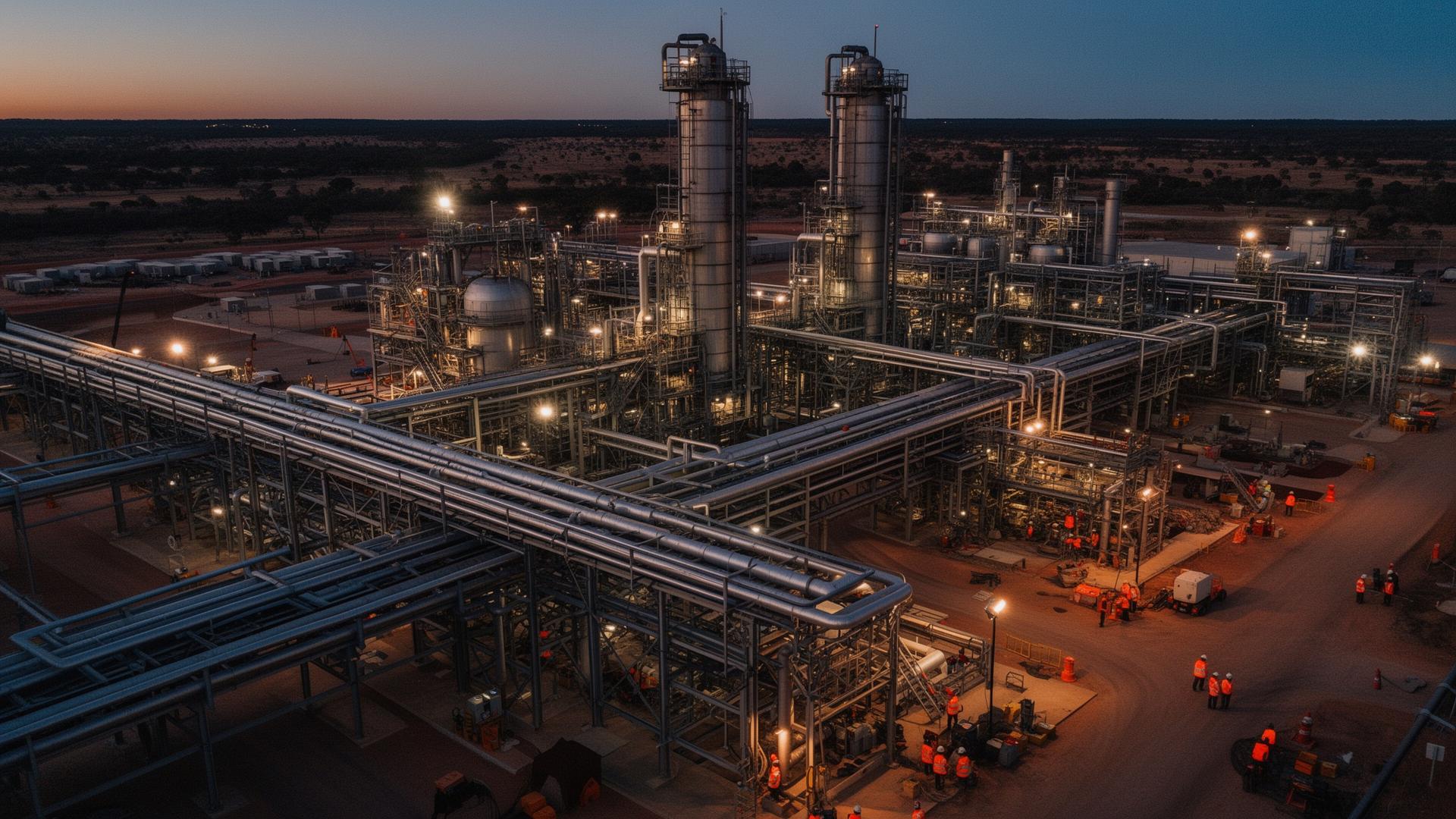 Shutdown project at a WA industrial plant